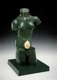 Space Venus by Salvador Dalí, 1977/1984, Bronze sculpture with green patina,, sold Apr 2014