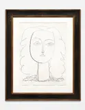 Françoise by Pablo Picasso, 1946, Lithograph, on Arches paper, with full margins,, sold Apr 2014
