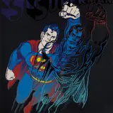 Andy Warhol, Superman, from Myths, 1981, Screenprint in colors with diamond dust, on Lenox Museum Board, the full sheet,