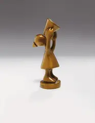 Free Speech by Tom Otterness, 2008, Bronze sculpture,, sold Apr 2014
