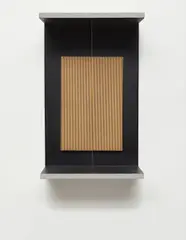 Jesús Rafael Soto, Light Trap (Piège de lumière), 1965, Multiple comprised of wood, nylon and printed paper,