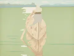 Good Afternoon by Alex Katz, 1974, Lithograph and screenprint in colors, on Arches cover paper, the full sheet,, sold Apr 2014