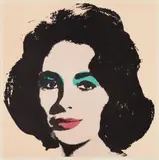 Andy Warhol, Liz, 1964, Offset lithograph in colors, on wove paper, with full margins,