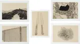 Chris Burden, Coyote Stories, 2005, The complete set of 10 etchings with aquatint in colors, on natural Gampi collé to Magnami Pescia paper, with full margins, with printed text on Kozo-backed Gampi to Magami Pescia paper (25 pages),