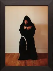 Ernesto Pujol, Monk (panel 1), from Triptych of Franciscans from Body of Faith: Conversion of Manners and Hagiography, 2000-01, Chromogenic print, on archival photo paper, the full sheet,