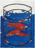 Manolo Valdés, La Pecera, 2003, Mixografia® print in colors, on handmade paper, the full sheet,