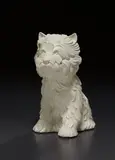 Puppy Vase by Jeff Koons, 1998, Glazed white ceramic vase,, sold Apr 2014