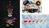 Nirvana; Tan Tan Bo; and Reversed Double Helix - black head brown body by Takashi Murakami, 2001; 2003; and 2005, Three offset lithographs in colors, on smooth wove paper, the full sheets,, sold Apr 2014
