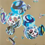 Reversal D.N.A. by Takashi Murakami, 2001, Offset lithograph in colors, on smooth wove paper, the full sheet,, sold Apr 2014