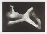 Henry Moore, Reclining Figure in Dark Landscape, 1979-80, Etching, aquatint and drypoint, on Magnani paper, with full margins,
