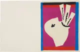 L'Avaleur de sabres (Sword Swallower), plate 13, for Jazz by Henri Matisse, 1947, Pochoir in colors, on Arches paper, with full margins,, sold Oct 2014