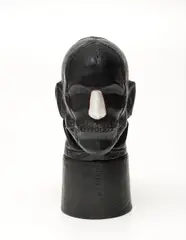 Nancy Grossman, Untitled Head, 1981, Bronze with paint,