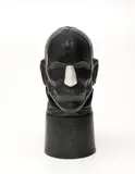 Nancy Grossman, Untitled Head, 1981, Bronze with paint,