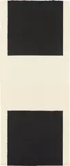 WM by Richard Serra, 1995, Etching and aquatint, on two sheets of Watson handmade paper, the full sheet,, sold Oct 2014