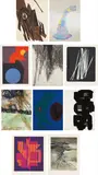 Various Artists, La peau des choses (The Skin of Things), 1968, The complete set of ten prints, including three etchings, three screenprints and four lithographs in colors, on wove paper, the full sheets or with full margins, with poems by Michel Ragon,