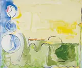 Flotilla by Helen Frankenthaler, 2006, Screenprint in colors, on Rives paper, the full sheet,, sold Oct 2014