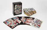 Jean Dubuffet, Banque de l'hourloupe, 1967, The complete set of 52 screenprints in colors, on cardstock, the full sheets with gilt edges, with title page,