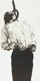 Robert Longo, Eric, from Men in the Cities, 1985, Lithograph, on rag paper, the full sheet,