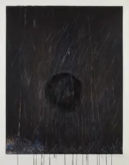 Waterfall Monoprint #25 by Pat Steir, 1988, Monoprint in colors, on wove paper, the full sheet,, sold Oct 2014