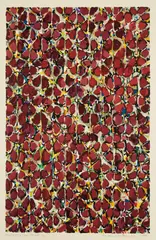 Richmond Burton, Heart, 1994, Woodcut in colors, on Tosa Hanga handmade paper, with full margins,