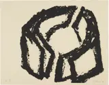 Richard Serra, Intersection, 1994, Etching with aquatint, on Somerset textured paper, with full margins,