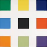 Nine Squares by Ellsworth Kelly, 1976-77, Screenprint and lithograph in colors, on Rives BFK paper, the full sheet,, sold Oct 2014