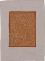 0 Through 9 by Jasper Johns, 1977, Lithograph in colors, on La Paloma handmade paper, with full margins,, sold Oct 2014