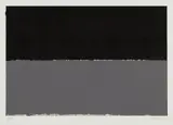 Brice Marden, Gulf, from the New York Ten, 1969, Lithograph in black and grey, on Rives paper, with margins,