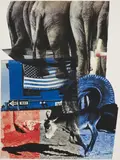Robert Rauschenberg, Hillary Rodham Clinton Campaign Print