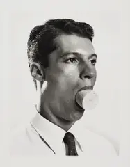 Untitled by Maurizio Cattelan, 2000, Gelatin silver print, on semi-gloss Uso Mano photo paper, with full margins,, sold Oct 2014