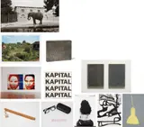 Various Artists, Texte zur Kunst, 1990-93, and 1996, Eleven works, including one photo-lithograph, one book, three photographs, four multiples (one in two parts), one painting and one screenprint,