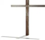 Gerhard Richter, Kreuz (Cross), 1997, Steel multiple,