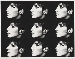 Deborah Kass, Jewish Jackie, 1992, Xerox print, on Strathmore paper, with full margins,