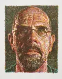 Chuck Close, Self-Portrait, 2007, Lithograph and screenprint in colors, on Somerset paper, with full margins,