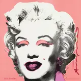 Andy Warhol, Marilyn (Announcement); and Marilyn (Invitation), 1981, Two offset lithographs in colors, on smooth wove paper, the full sheets (the invitation folded, as issued),