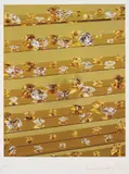 Gold Tears by Damien Hirst, 2012, Inkjet print with glaze and foilblock, on Hahnemühle photo rag ultra smooth paper, with full margins,, offered Oct 2014