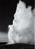 Old Faithful Geyser, Yellowstone National Park, Wyoming by Ansel Adams, 1942, Gelatin silver print, printed later, sold Apr 2014