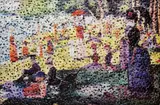 Vik Muniz, A Sunday on La Grande Jatte, after Georges Seurat from Gordian Puzzles, 2009, Digital chromogenic print