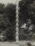 Constantin Brancusi, Endless Column in Steichen’s Garden at Voulangis