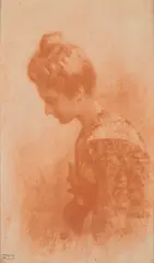 Robert Demachy, Solitude, circa 1890, Gum bichromate print