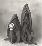 Irving Penn, Three Rissani Women with Bread, 1971, Platinum palladium print, printed 1978
