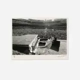 Terry O'Neill, Elton John, Dodgers Stadium, Howling, gelatin silver print