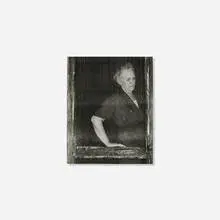 Dorothea Lange, Untitled (Woman behind Screen), c. 1950, vintage gelatin silver print