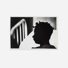 W. Eugene Smith, Silhouette of Patient in Trance, Haiti, gelatin silver print