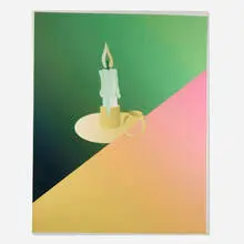 Michael Williams, A Fish from Another Pond, 2014, inkjet print on canvas