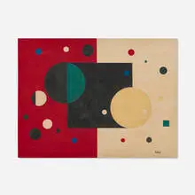 Loló Soldevilla, Untitled, c. 1955, mixed media on canvas laid to wood panel