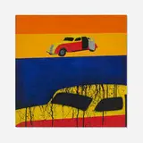 Richard Pettibone, Untitled (Double Image Car)