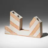 John Mason, Structure Grey with Stripes