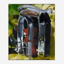 Ed Moses, Zakaris #1, 2007, acrylic on canvas