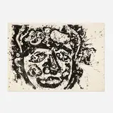 Sam Francis, Untitled (SF-017), 1973, lithograph on Arches